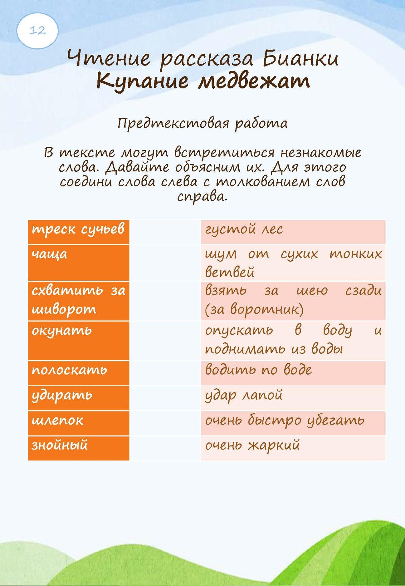 Интегрированный урок «Медведь» — изображение 12